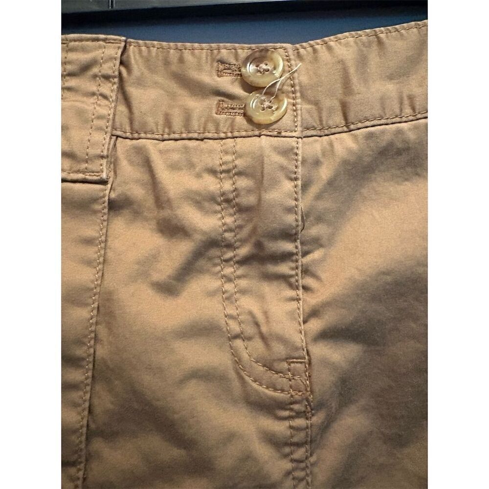 Old Navy Women's Size 8 Beige Mini Skirt with Pockets Casual Babydoll Princess - Picture 5 of 12